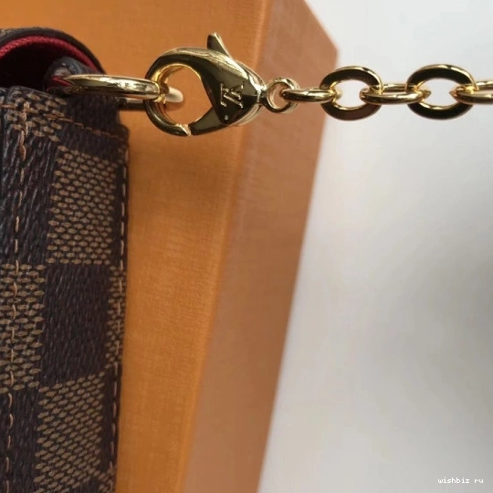 WIS Damier Vuitton Bag N63032 Pochette Felicie Louis 1230